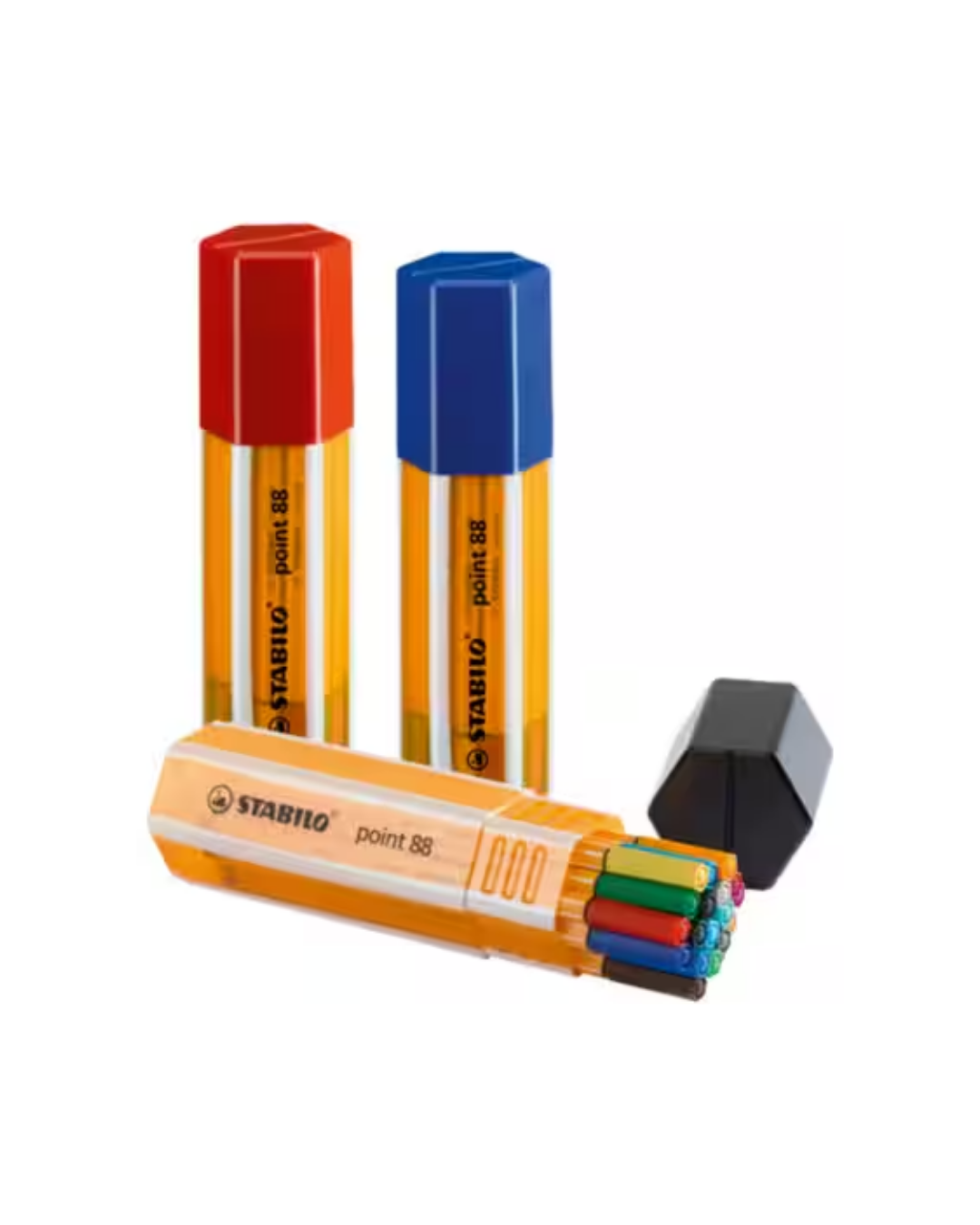 STABILO point 88 Fineliner 0,4 mm Naaldpunt 20 Stuks Kleurenassortiment - Academia Now - Schoolspullen voor de middelbare school, schoolplanner, agenda, notitieboek, flashcards, Stabilo- en Oxford schoolspullen voor beter plannen en leren - Hard Work Beats Talent