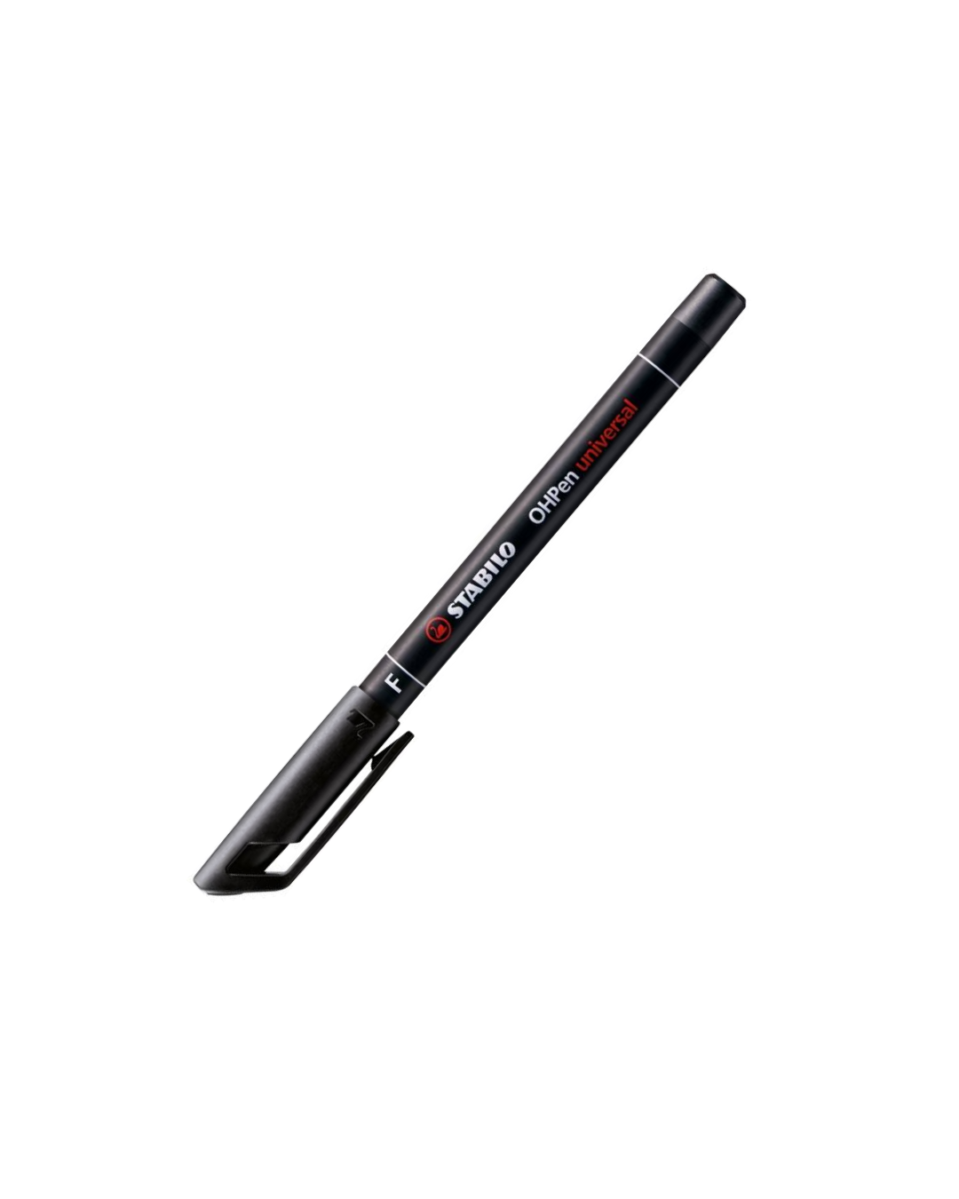STABILO OHPen Viltstift Zwart - Fijn 0,7 mm Navulbaar - Academia Now - Schoolspullen voor de middelbare school, schoolplanner, agenda, notitieboek, flashcards, Stabilo- en Oxford schoolspullen voor beter plannen en leren - Hard Work Beats Talent