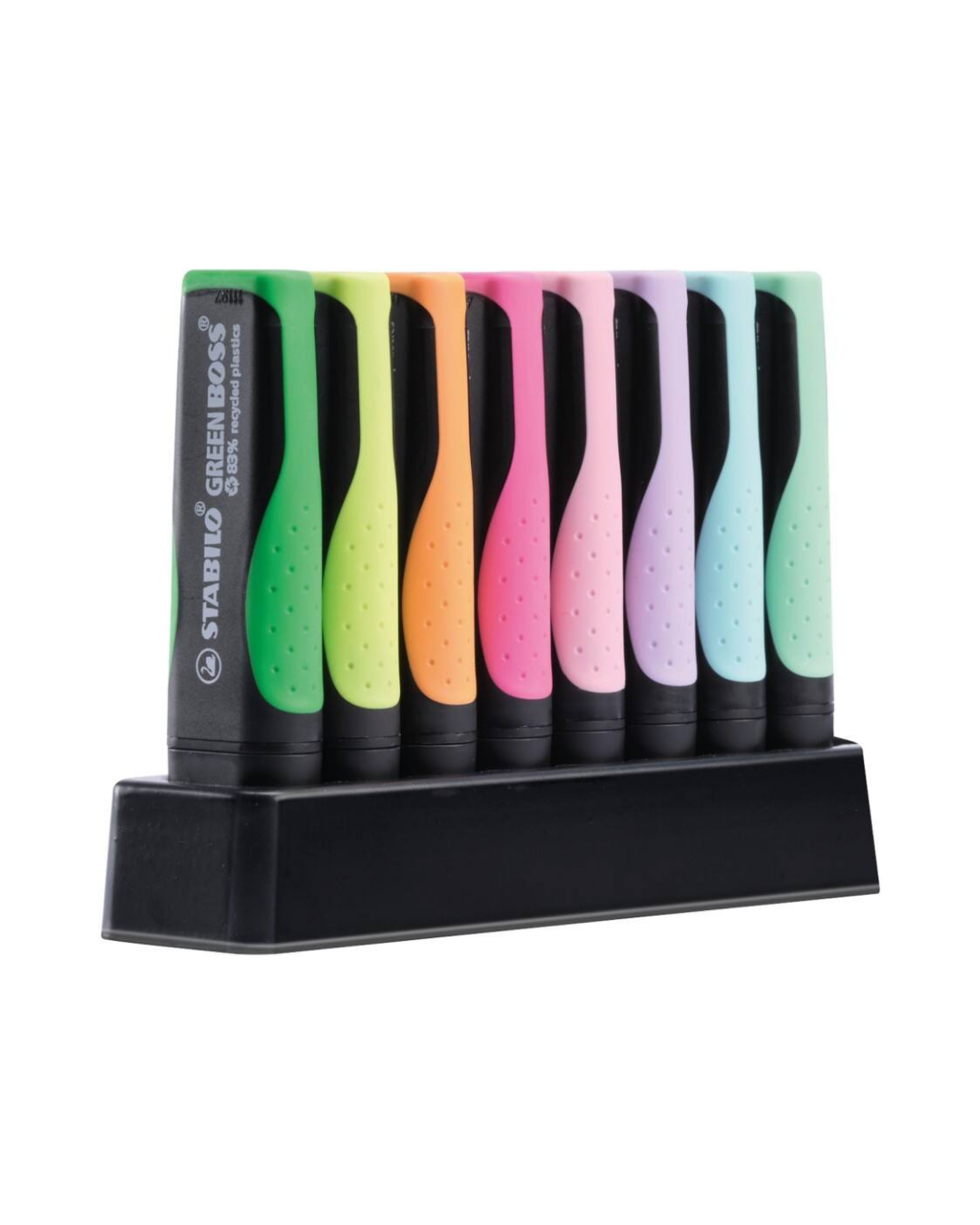 STABILO GREEN BOSS markeerstiften - 8 Stuks - Academia Now - Schoolspullen voor de middelbare school, schoolplanner, agenda, notitieboek, flashcards, Stabilo- en Oxford schoolspullen voor beter plannen en leren - Hard Work Beats Talent