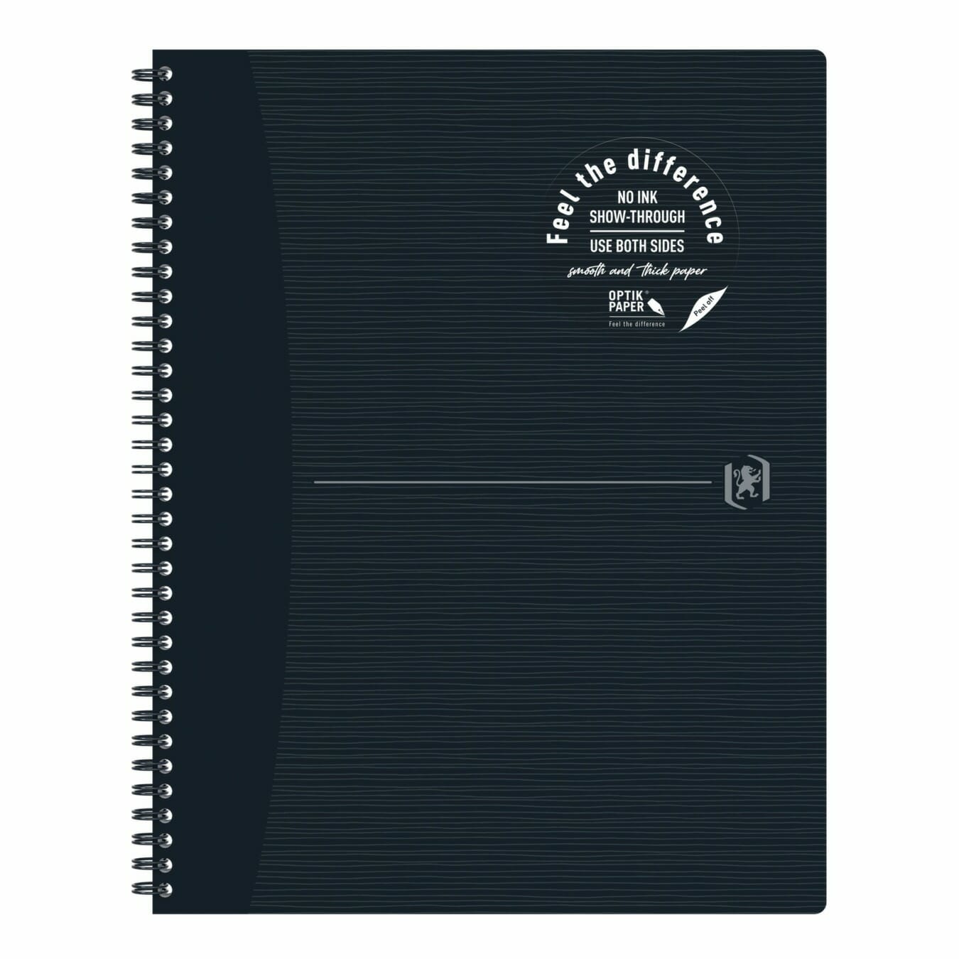 Oxford Notebook Origins A4 Gelinieerd - Zwart