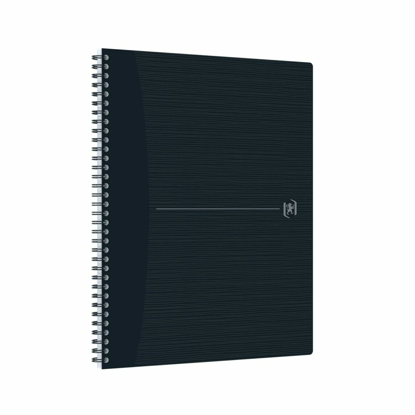Oxford Notebook Origins A4 Gelinieerd - Zwart