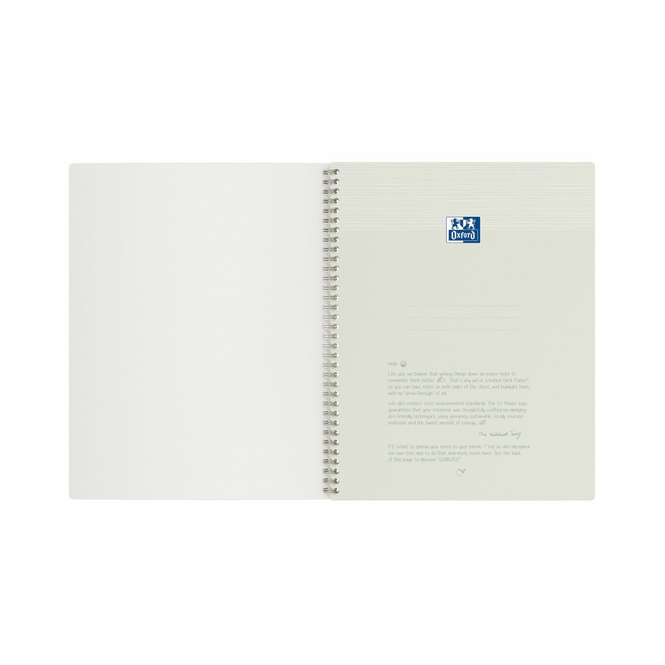 Oxford Notebook Origins A4 Gelinieerd - Zwart