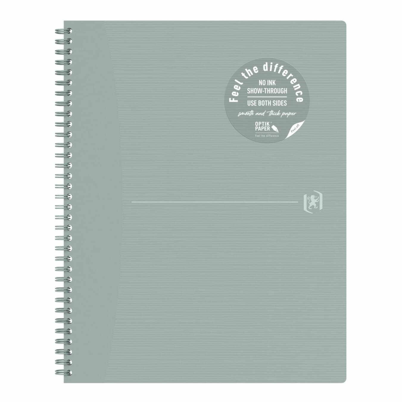 Oxford Notebook Origins A4 Gelinieerd - Grijs
