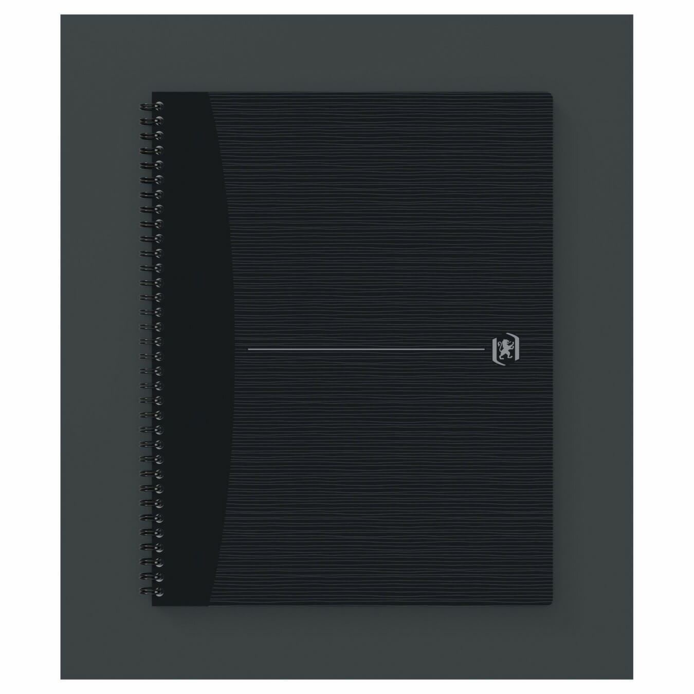 Oxford Notebook Origins A4 Gelinieerd - Zwart