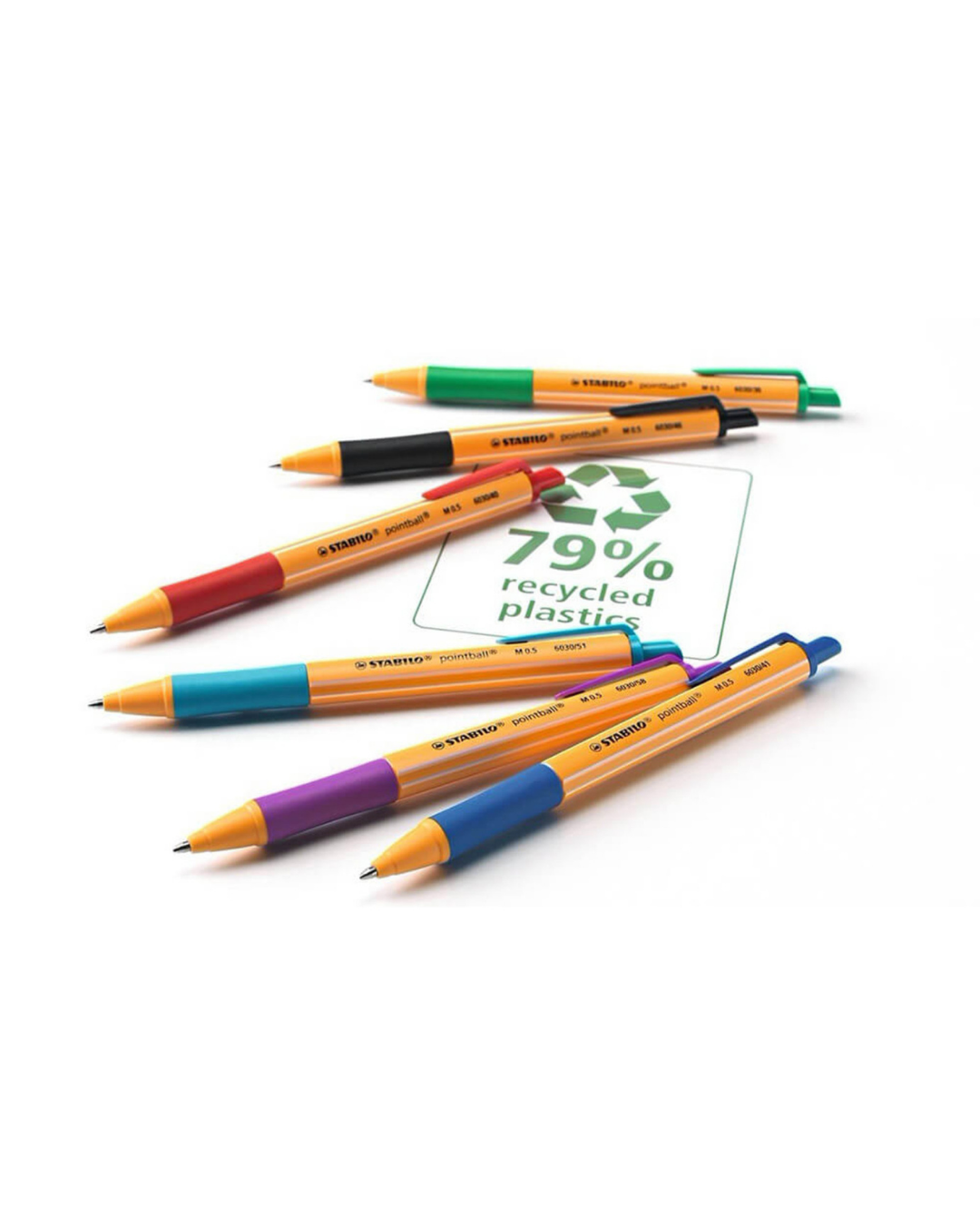 STABILO pointball pennen blauw - 2 stuks - Academia Now - Schoolspullen voor de middelbare school, schoolplanner, agenda, notitieboek, flashcards, Stabilo- en Oxford schoolspullen voor beter plannen en leren - Hard Work Beats Talent