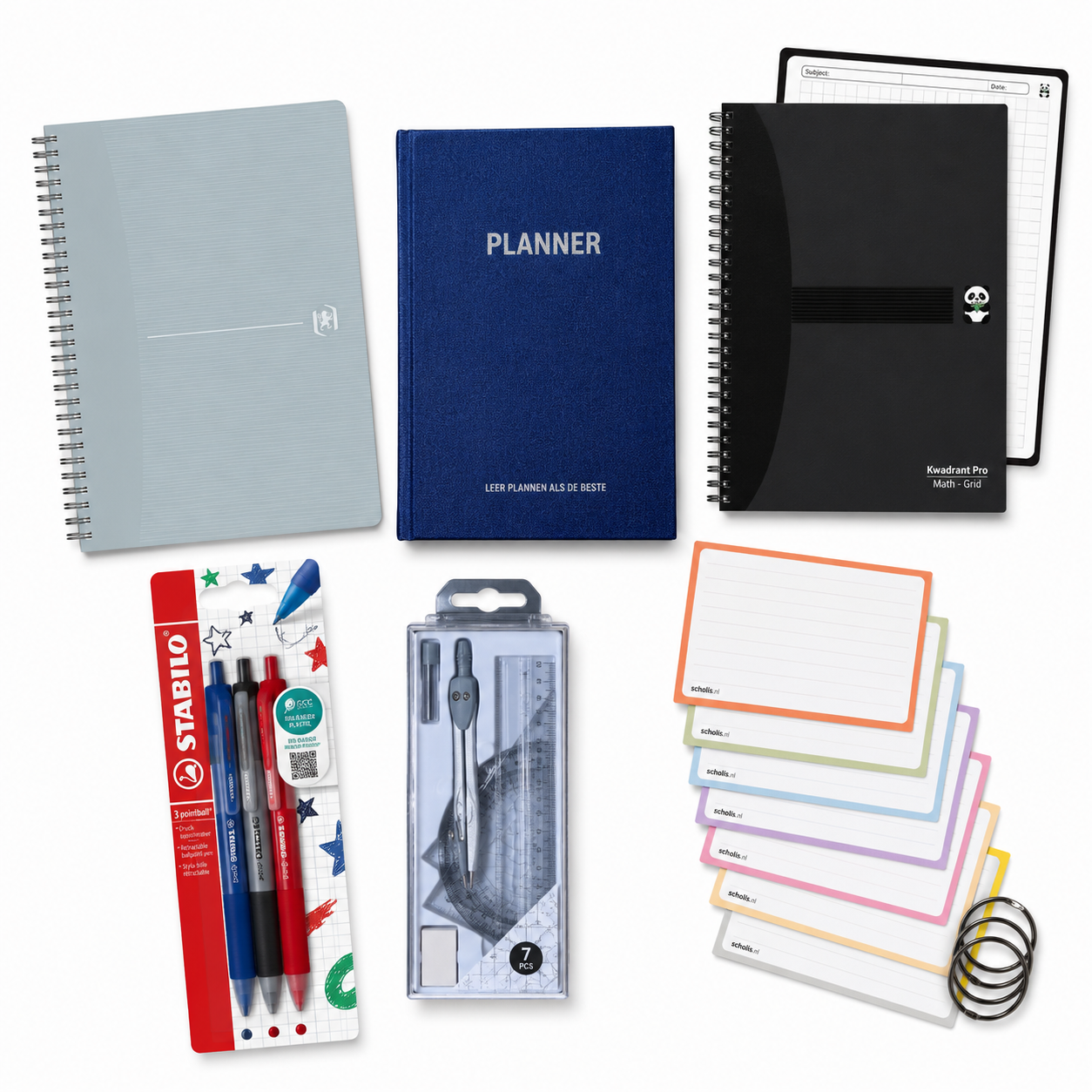 Schoolpakket Brugklas — Compleet startpakket middelbare school