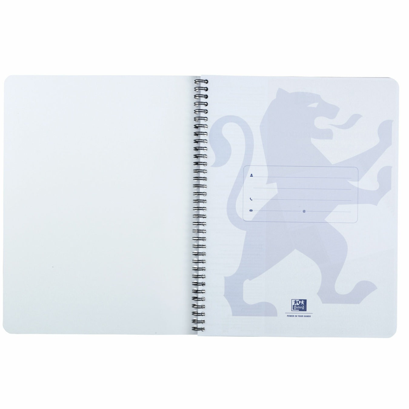 OXFORD Spiraalblok A4 Touch' Gelinieerd – Wit