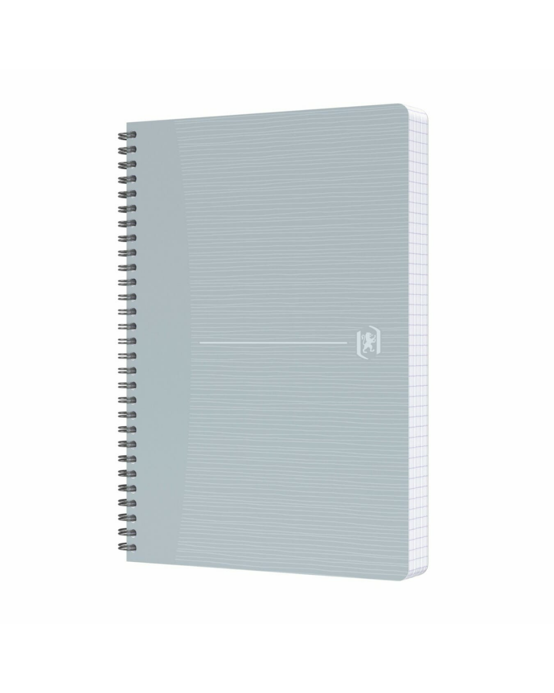 Oxford Notebook My Rec’up A5 Gelinieerd Betongrijs - Academia Now - Schoolspullen voor de middelbare school, schoolplanner, agenda, notitieboek, flashcards, Stabilo- en Oxford schoolspullen voor beter plannen en leren - Hard Work Beats Talent