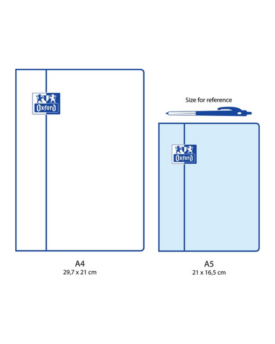 Oxford Notebook A5 Gelinieerd My Rec’up Zand