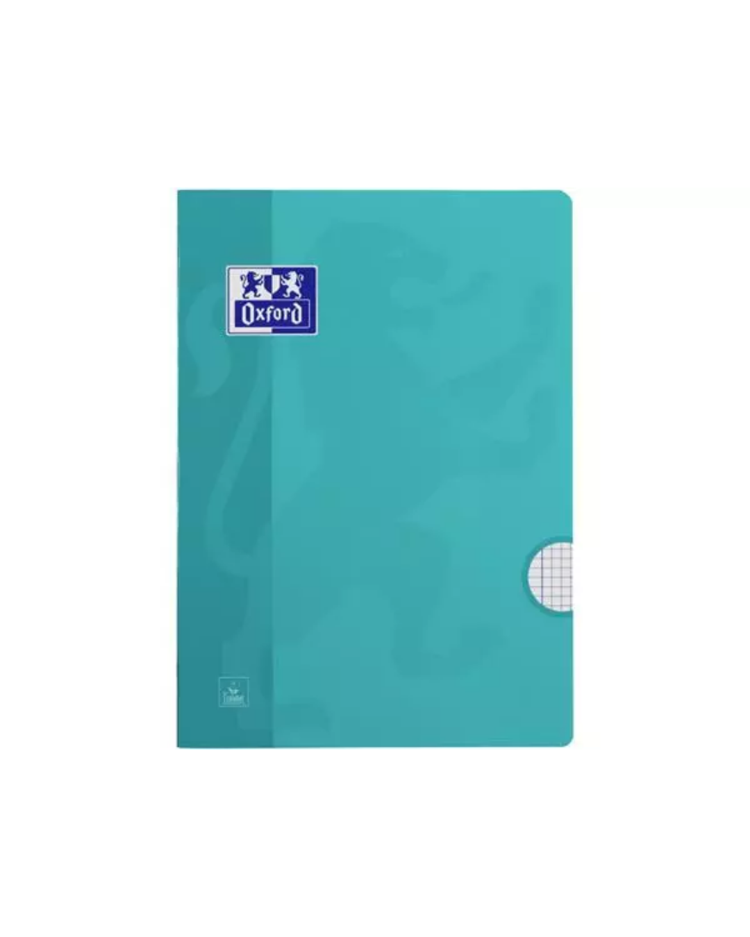 Oxford schrift ruit - A4 turquoise - Academia Now- Schoolspullen voor de middelbare school, schoolplanner, agenda, notitieboek, flashcards, Stabilo- en Oxford schoolspullen voor beter plannen en leren - Hard Work Beats Talent