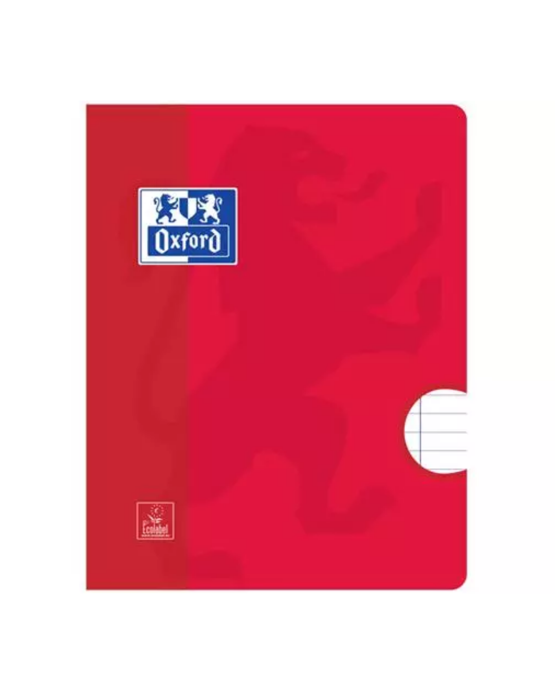 Oxford schrift lijn - A5 rood - Academia Now- Schoolspullen voor de middelbare school, schoolplanner, agenda, notitieboek, flashcards, Stabilo- en Oxford schoolspullen voor beter plannen en leren - Hard Work Beats Talent