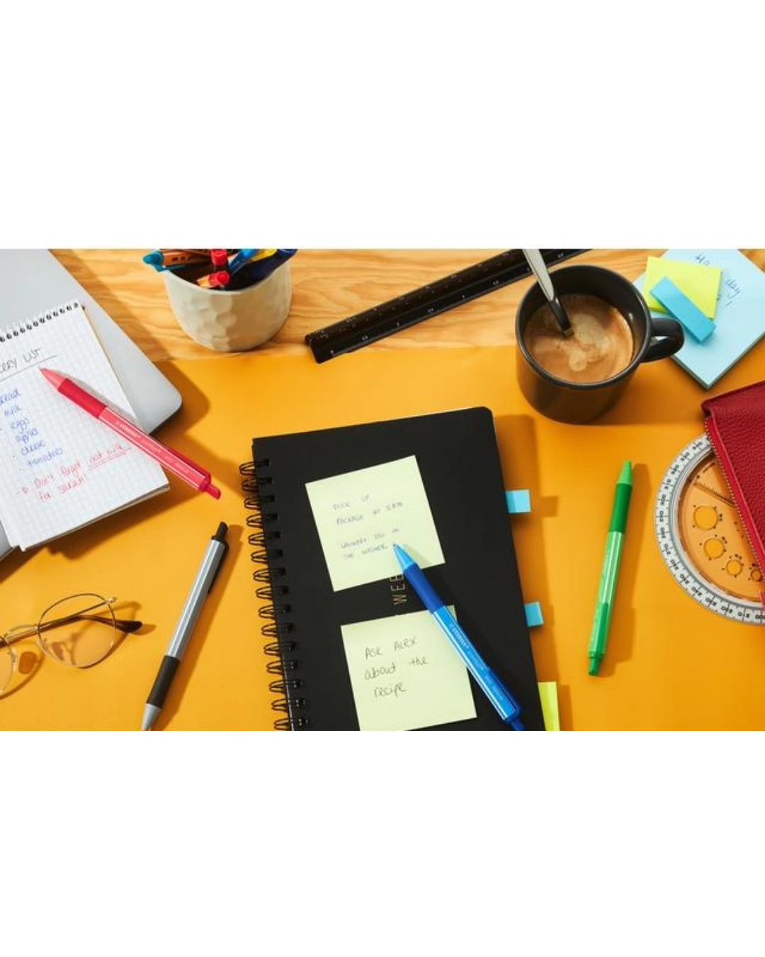STABILO pointball colorful pennen zwart - 2 stuks - Academia Now - Schoolspullen voor de middelbare school, schoolplanner, agenda, notitieboek, flashcards, Stabilo- en Oxford schoolspullen voor beter plannen en leren - Hard Work Beats Talent