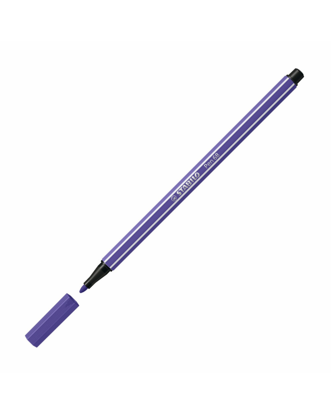STABILO Pen 68 viltstiften 20 stuks ColorParade Deskset antraciet/paars - Academia Now - Schoolspullen voor de middelbare school, schoolplanner, agenda, notitieboek, flashcards, Stabilo- en Oxford schoolspullen voor beter plannen en leren - Hard Work Beats Talent