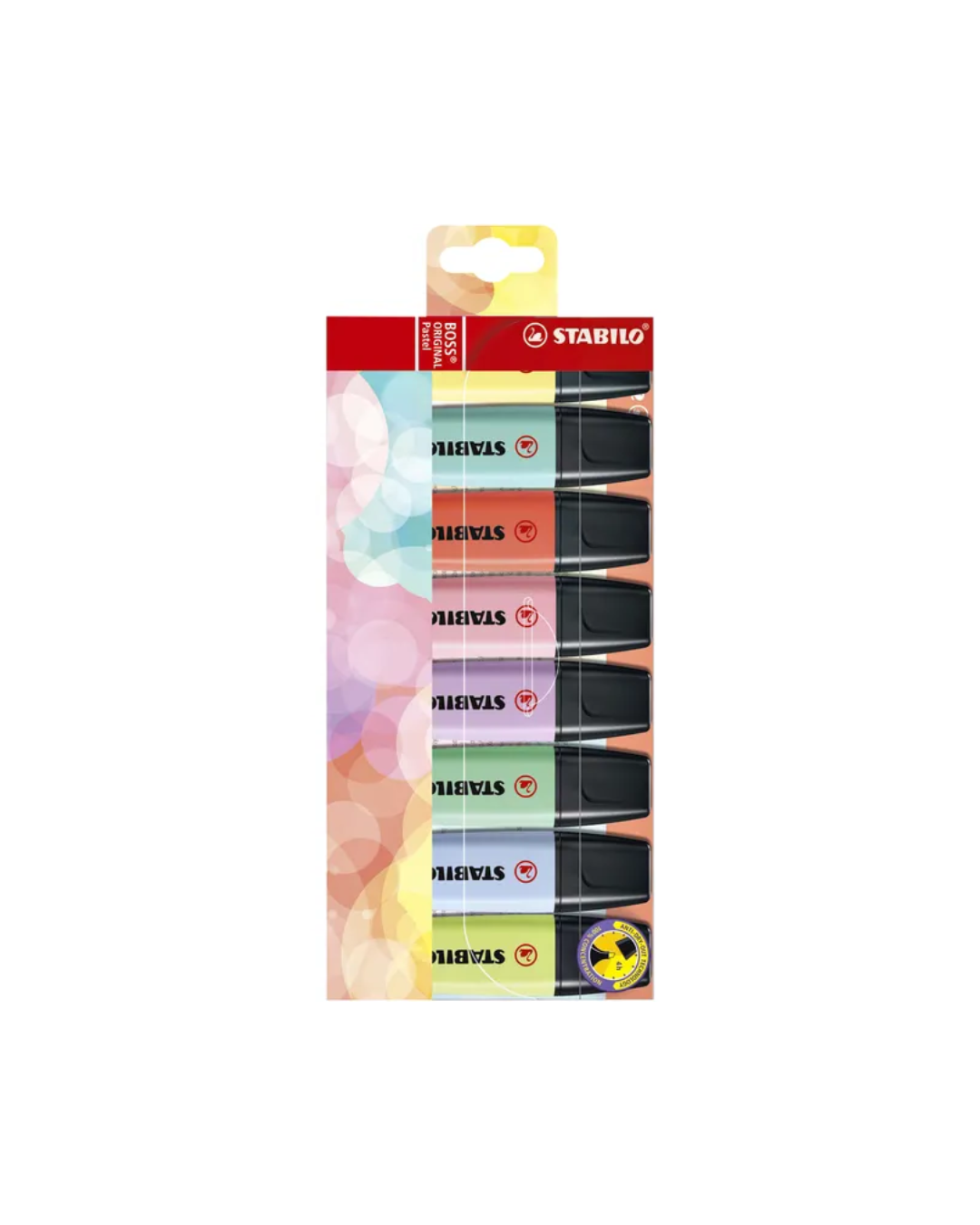 STABILO BOSS ORIGINAL Markeerstift Pastel 8 stuks - Academia Now - Schoolspullen voor de middelbare school, schoolplanner, agenda, notitieboek, flashcards, Stabilo- en Oxford schoolspullen voor beter plannen en leren - Hard Work Beats Talent